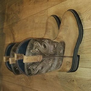 Men's Noble Outfitters Ranch Operator Splitter Round Toe Boots.